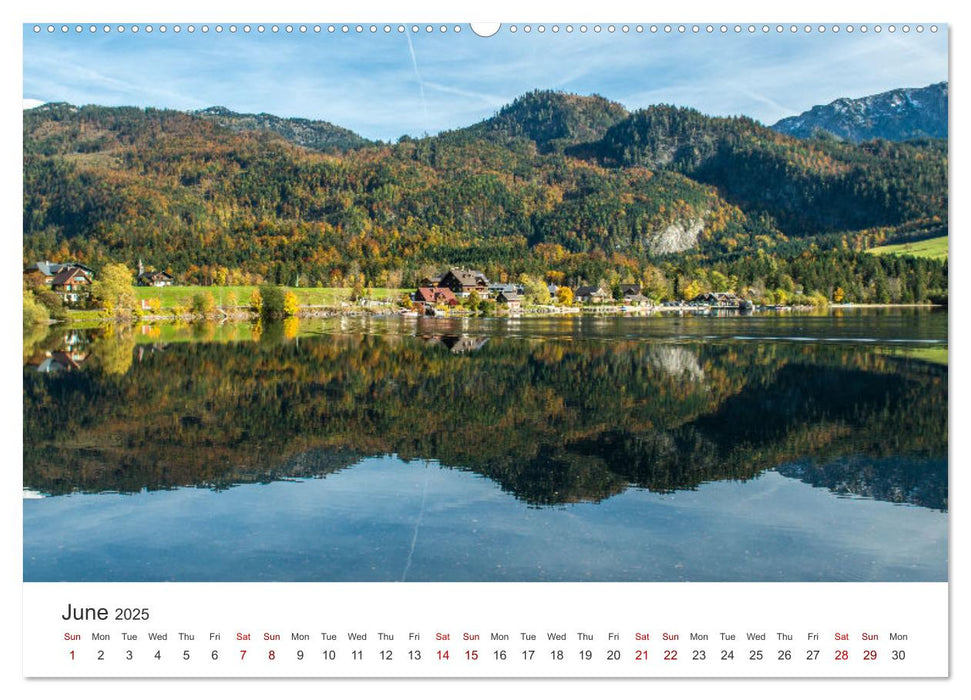 Hallstatt The pearl of Austria (CALVENDO Monthly Calendar 2025)