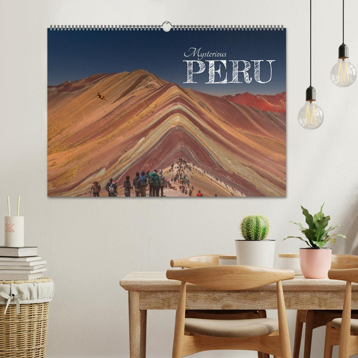 Mysterious Peru (CALVENDO Monthly Calendar 2025)