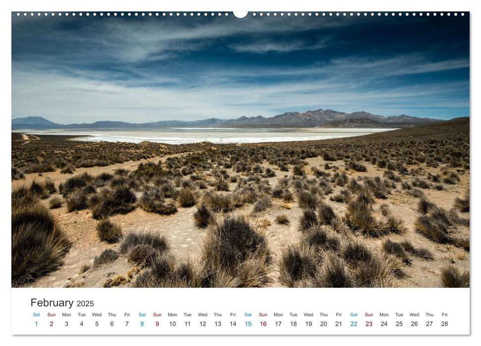 Mysterious Peru (CALVENDO Monthly Calendar 2025)