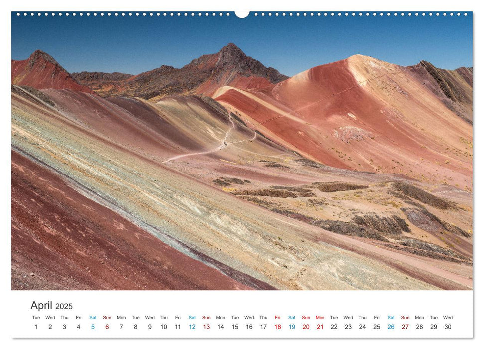 Mysterious Peru (CALVENDO Monthly Calendar 2025)