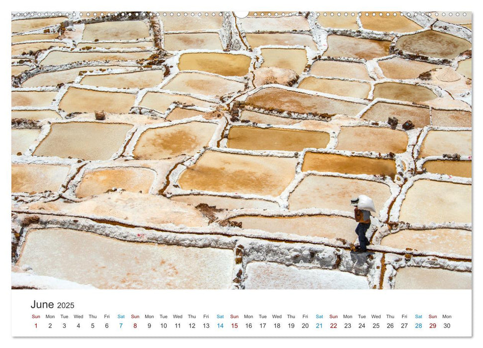 Mysterious Peru (CALVENDO Monthly Calendar 2025)