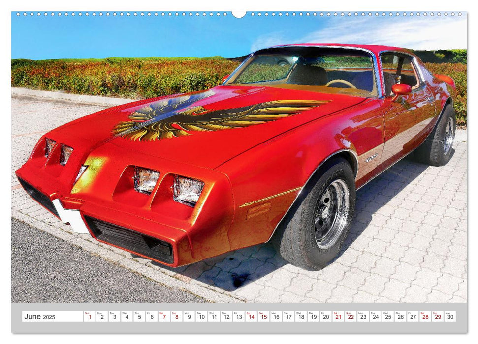 American Classic Cars - Photo collection (CALVENDO Monthly Calendar 2025)