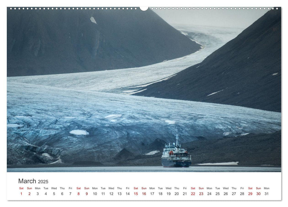 Summer at Svalbard (CALVENDO Monthly Calendar 2025)