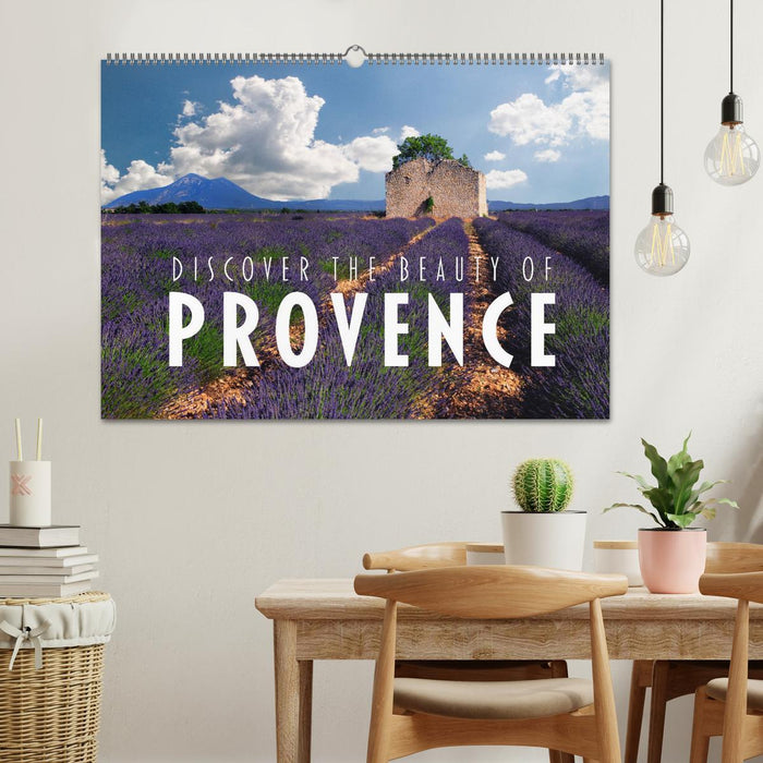 Discover the Beauty of Provence (CALVENDO Monthly Calendar 2025)