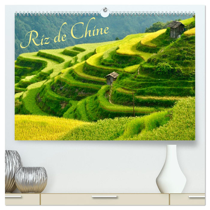 Riz de Chine (CALVENDO Calendrier supérieur 2025)