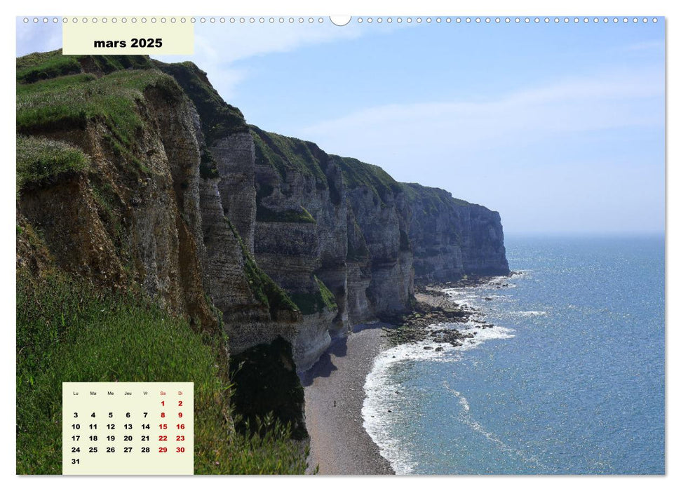 Un petit goût de Normandie (CALVENDO Calendrier mensuel 2025)