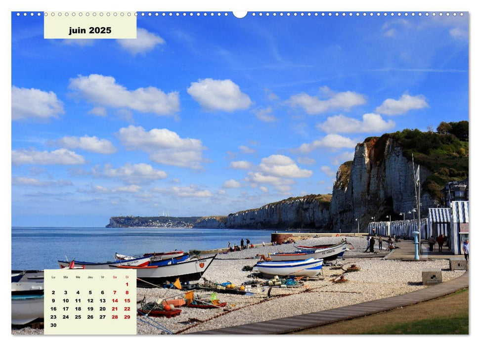 Un petit goût de Normandie (CALVENDO Calendrier mensuel 2025)