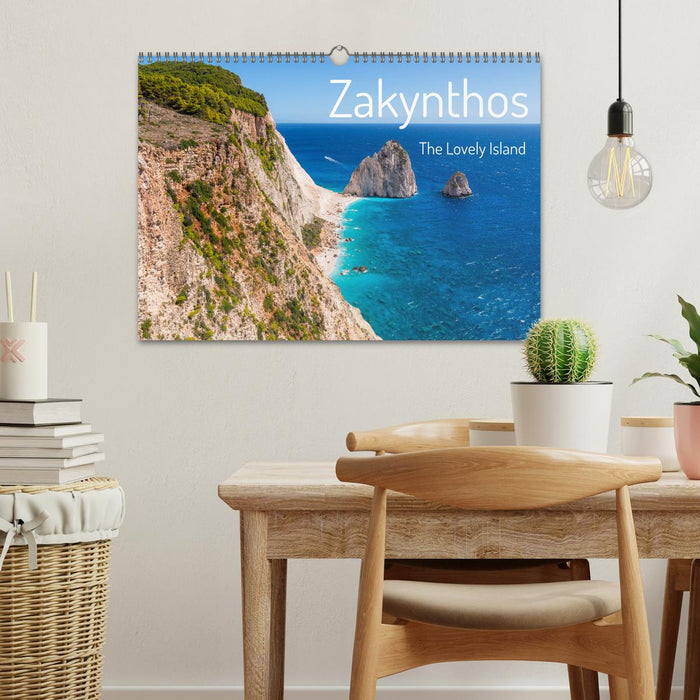 Zakynthos - the Lovely Island (CALVENDO Monthly Calendar 2025)