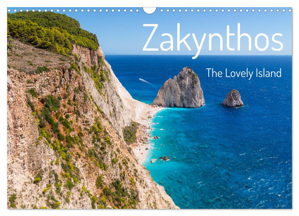 Zakynthos - the Lovely Island (CALVENDO Monthly Calendar 2025)