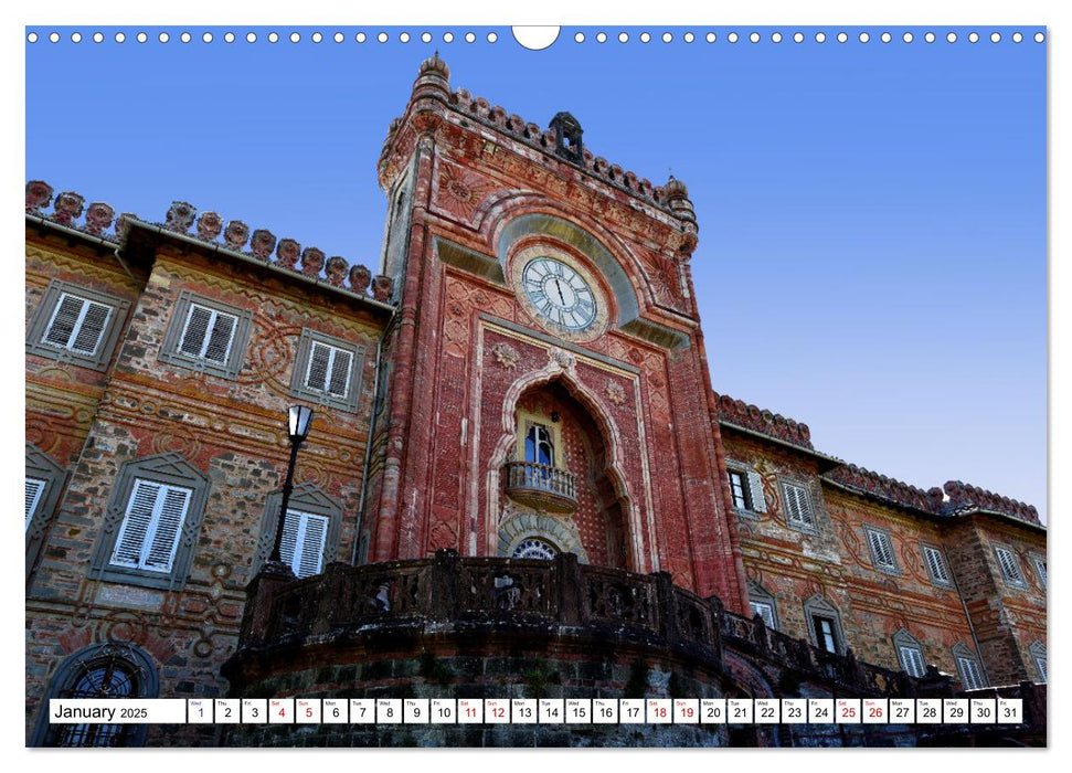 Discovering Sammezzano Castle (CALVENDO Monthly Calendar 2025)