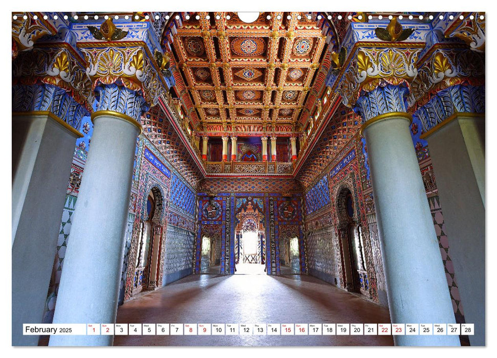 Discovering Sammezzano Castle (CALVENDO Monthly Calendar 2025)