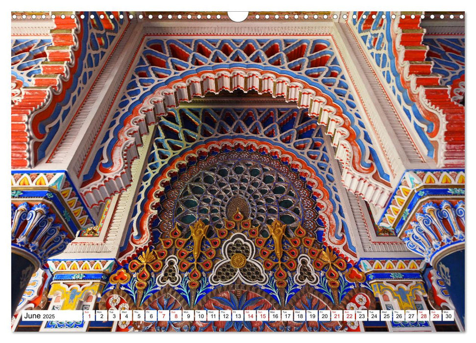 Discovering Sammezzano Castle (CALVENDO Monthly Calendar 2025)