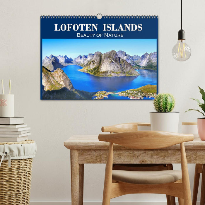 Lofoten Islands, Beauty of Nature (CALVENDO Monthly Calendar 2025)