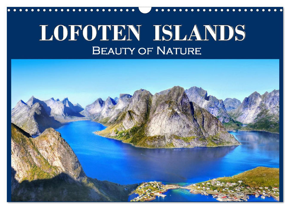 Lofoten Islands, Beauty of Nature (CALVENDO Monthly Calendar 2025)