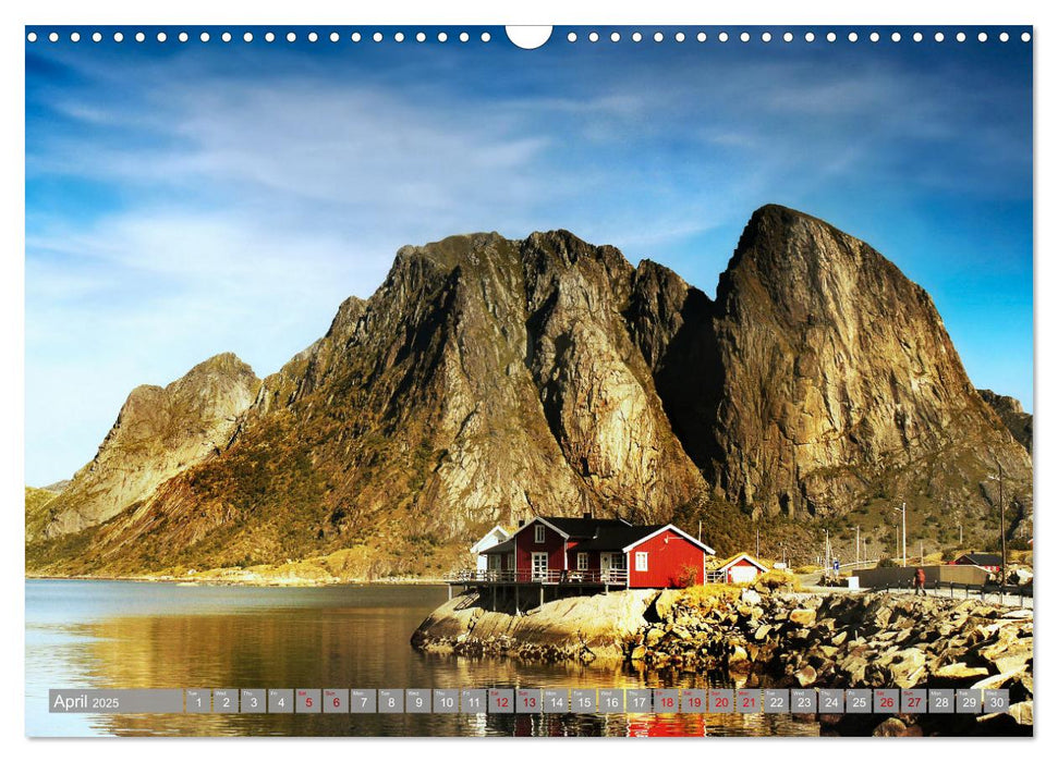 Lofoten Islands, Beauty of Nature (CALVENDO Monthly Calendar 2025)