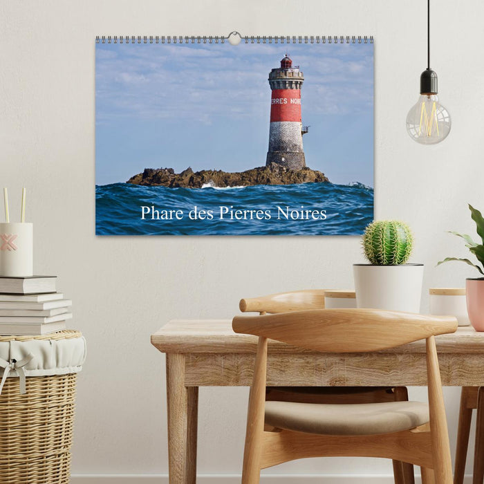 Phare des Pierres Noires (CALVENDO Calendrier mensuel 2025)