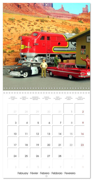 Vintage Model Cars (CALVENDO Monthly Calendar 2025)