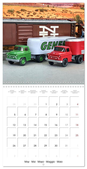 Vintage Model Cars (CALVENDO Monthly Calendar 2025)