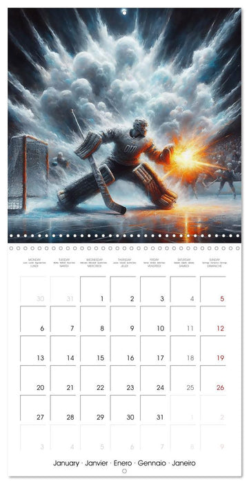 POPULAR USA SPORTS (CALVENDO Monthly Calendar 2025)