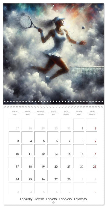 POPULAR USA SPORTS (CALVENDO Monthly Calendar 2025)