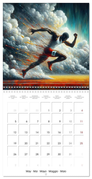 POPULAR USA SPORTS (CALVENDO Monthly Calendar 2025)