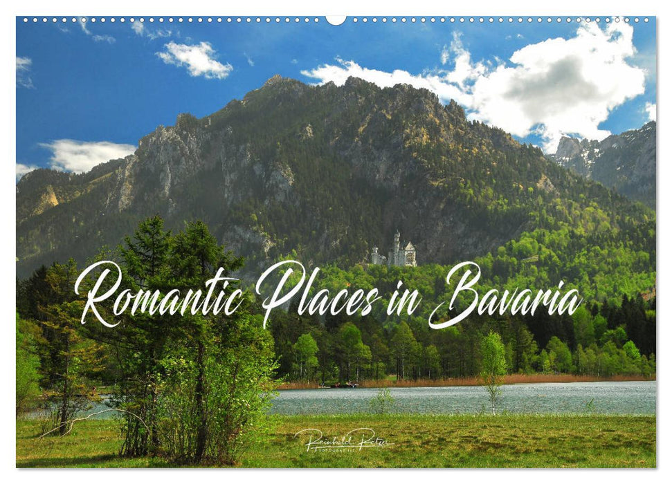 Romantic Places In Bavaria (CALVENDO Monthly Calendar 2025)