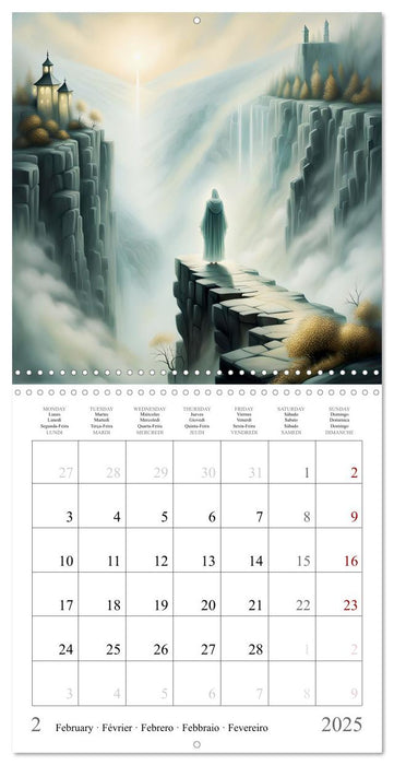 Lonely horizons (CALVENDO Monthly Calendar 2025)