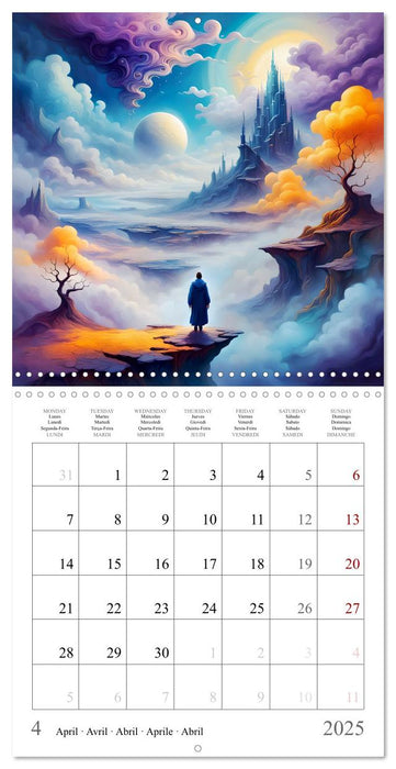 Lonely horizons (CALVENDO Monthly Calendar 2025)