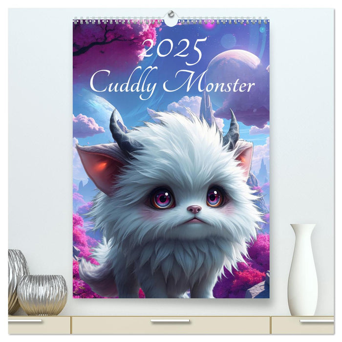 cuddly monster (CALVENDO Premium-Calendar 2025)