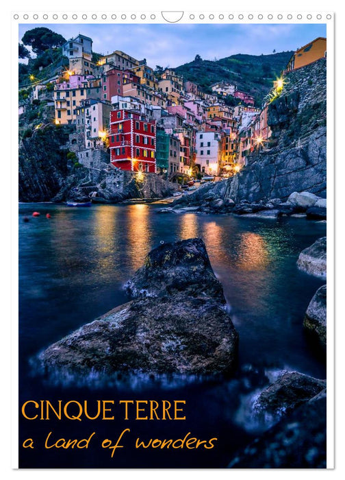 Cinque Terre a Land of Wonders (CALVENDO Monthly Calendar 2025)