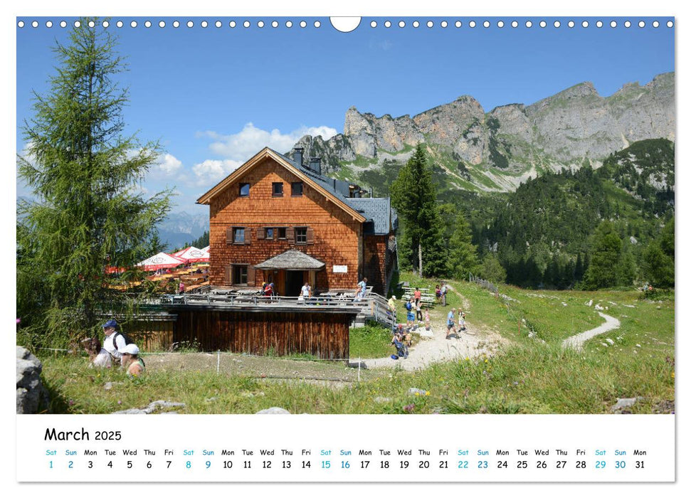 Austrian Alps in Tyrol - Between Karwendel and High Tauern mountains (CALVENDO Monthly Calendar 2025)