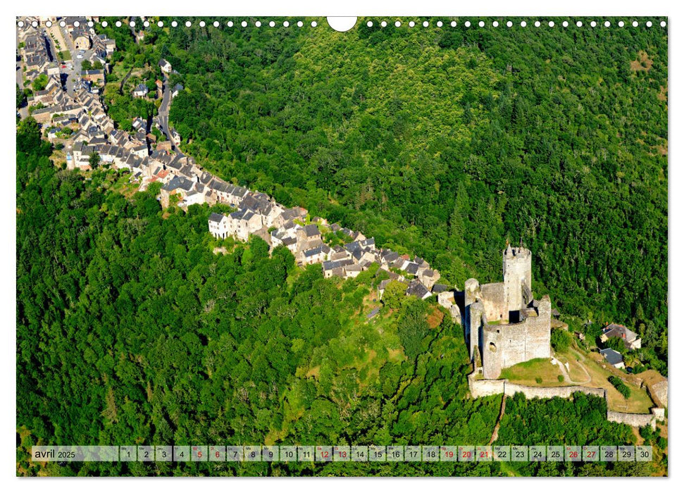 AVEYRON Au cœur de la nature (CALVENDO Calendrier mensuel 2025)