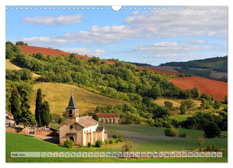 AVEYRON Au cœur de la nature (CALVENDO Calendrier mensuel 2025)