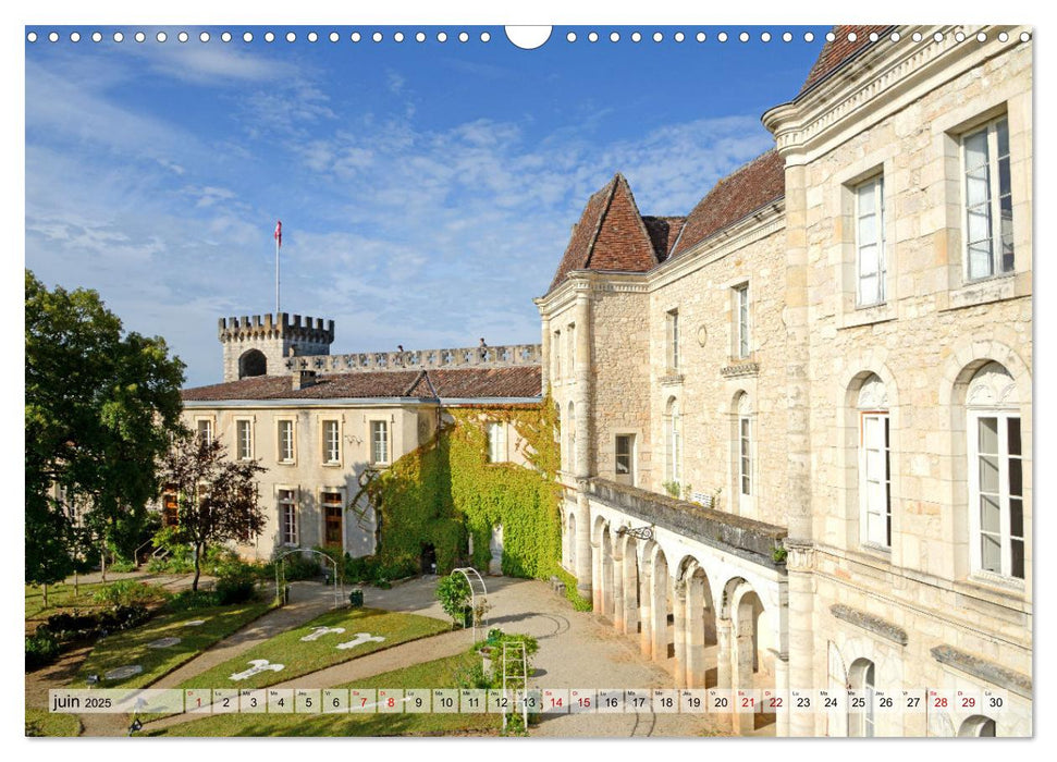 ROCAMADOUR Village (CALVENDO Calendrier mensuel 2025)