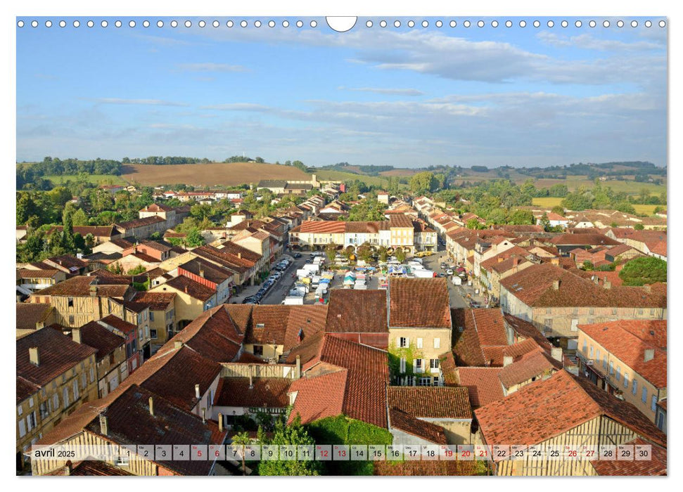 MARCIAC Village (CALVENDO Calendrier mensuel 2025)