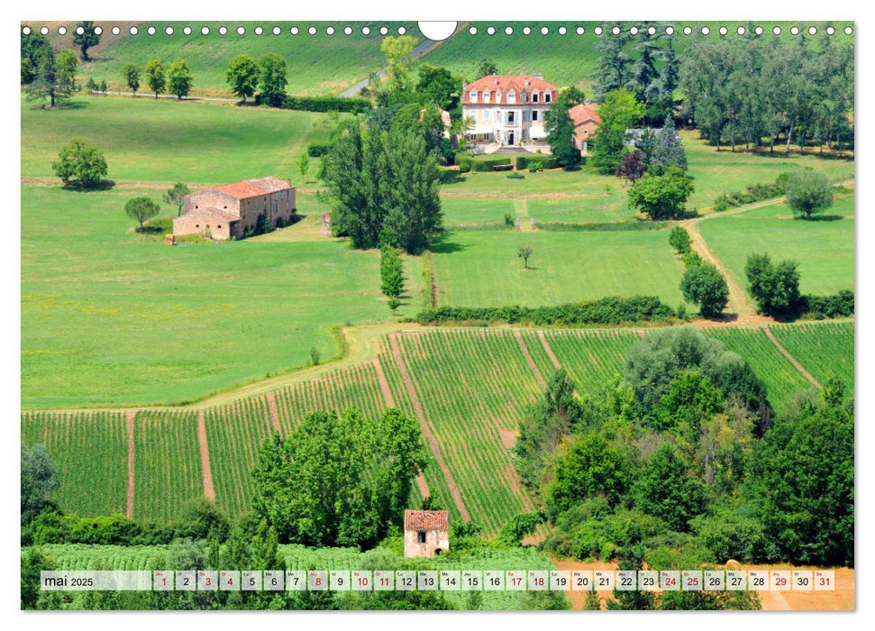 CORDES-SUR-CIEL Village (CALVENDO Calendrier mensuel 2025)