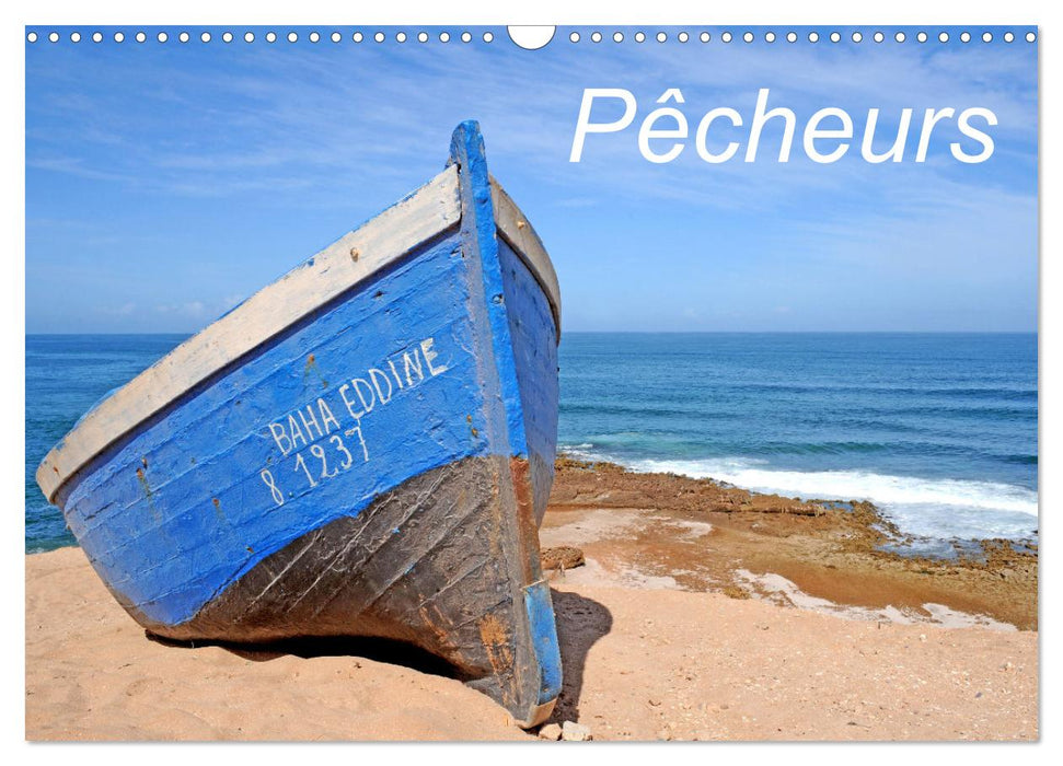 Pêcheurs (CALVENDO Calendrier mensuel 2025)