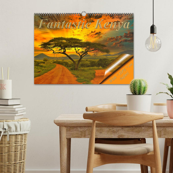 Fantastic Kenya (CALVENDO Monthly Calendar 2025)