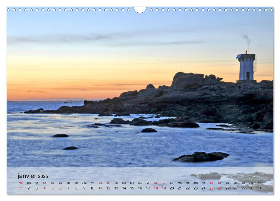 Collection Terre BRETAGNE (CALVENDO Calendrier mensuel 2025)