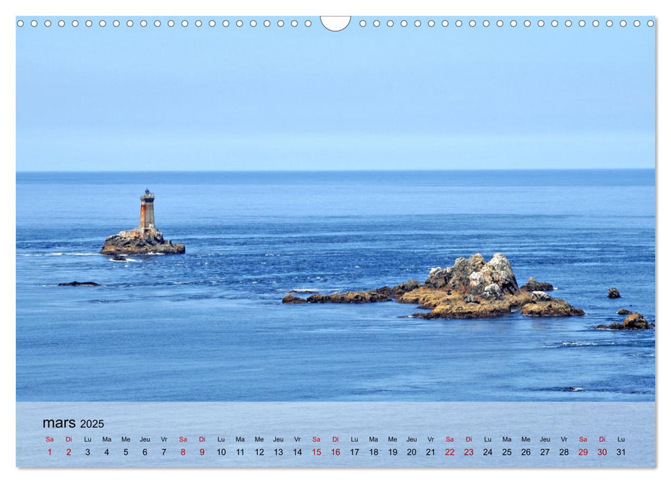 Collection Terre BRETAGNE (CALVENDO Calendrier mensuel 2025)