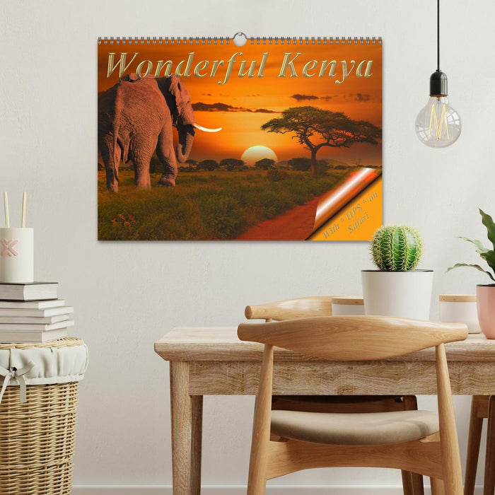 Wonderful Kenya (CALVENDO Monthly Calendar 2025)