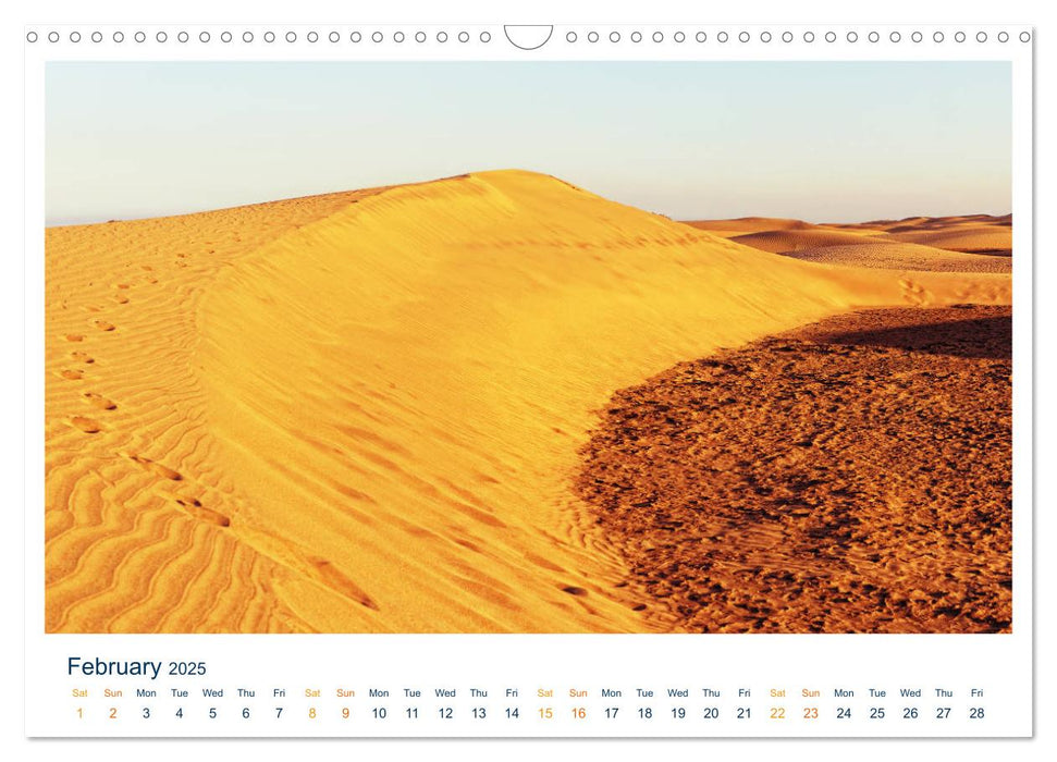 Gran Canaria - Island of dunes, gorges and picturesque villages (CALVENDO Monthly Calendar 2025)