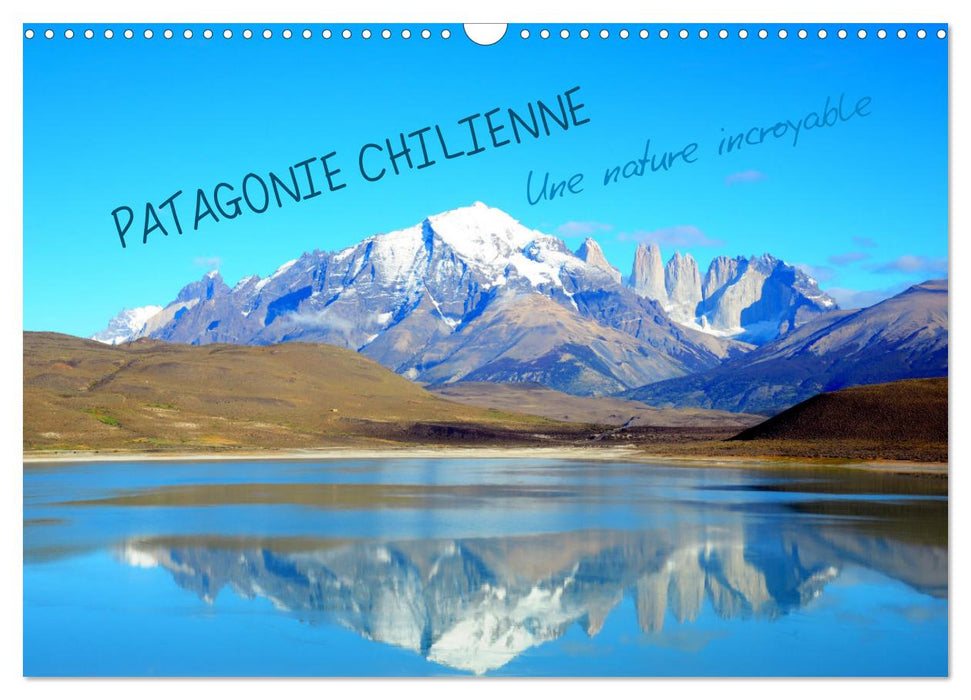 Patagonie Chilienne (CALVENDO Calendrier mensuel 2025)