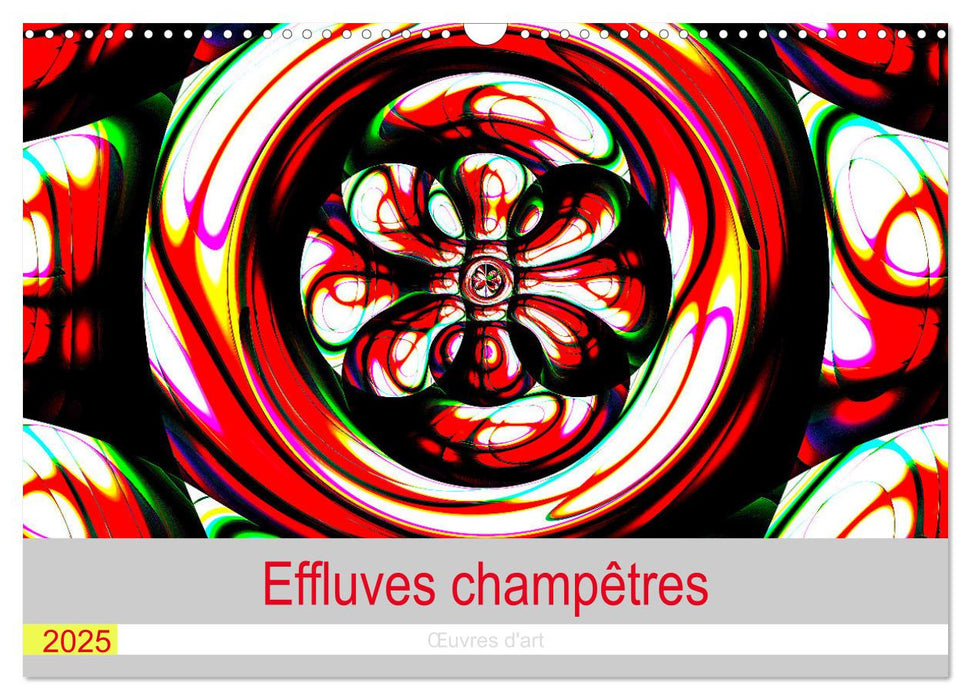 Effluves champêtres (CALVENDO Calendrier mensuel 2025)