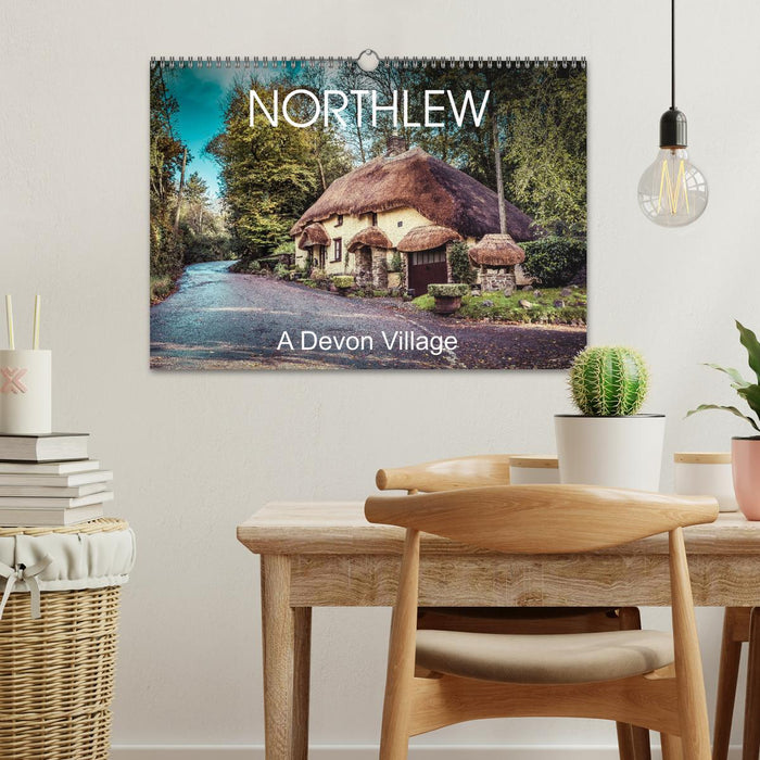 Northlew - A Devon Village (CALVENDO Monthly Calendar 2025)