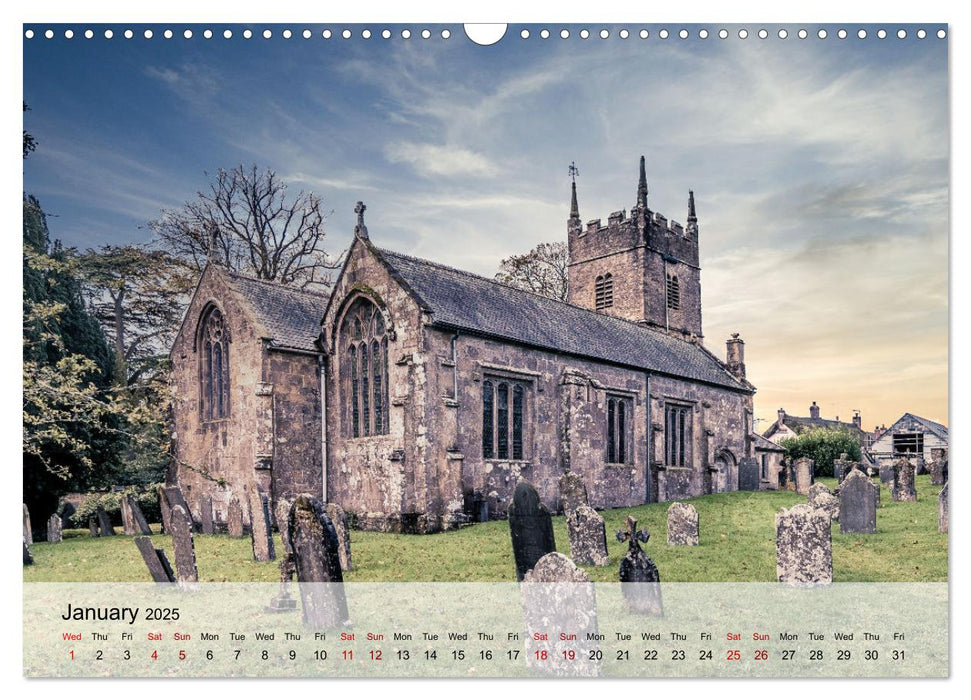 Northlew - A Devon Village (CALVENDO Monthly Calendar 2025)