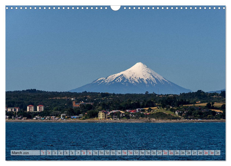 Southern Chile (CALVENDO Monthly Calendar 2025)