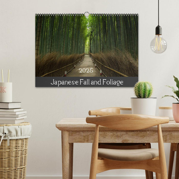 Japanese fall and foliage (CALVENDO Monthly Calendar 2025)