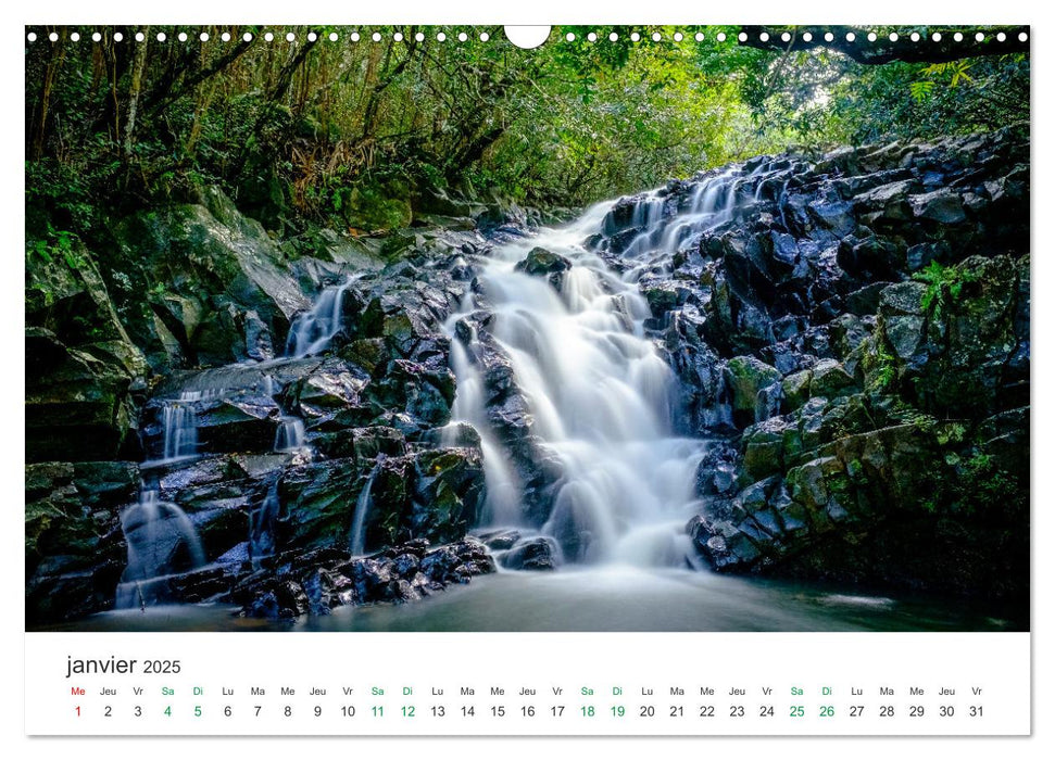 Magnifique île Maurice (CALVENDO Calendrier mensuel 2025)