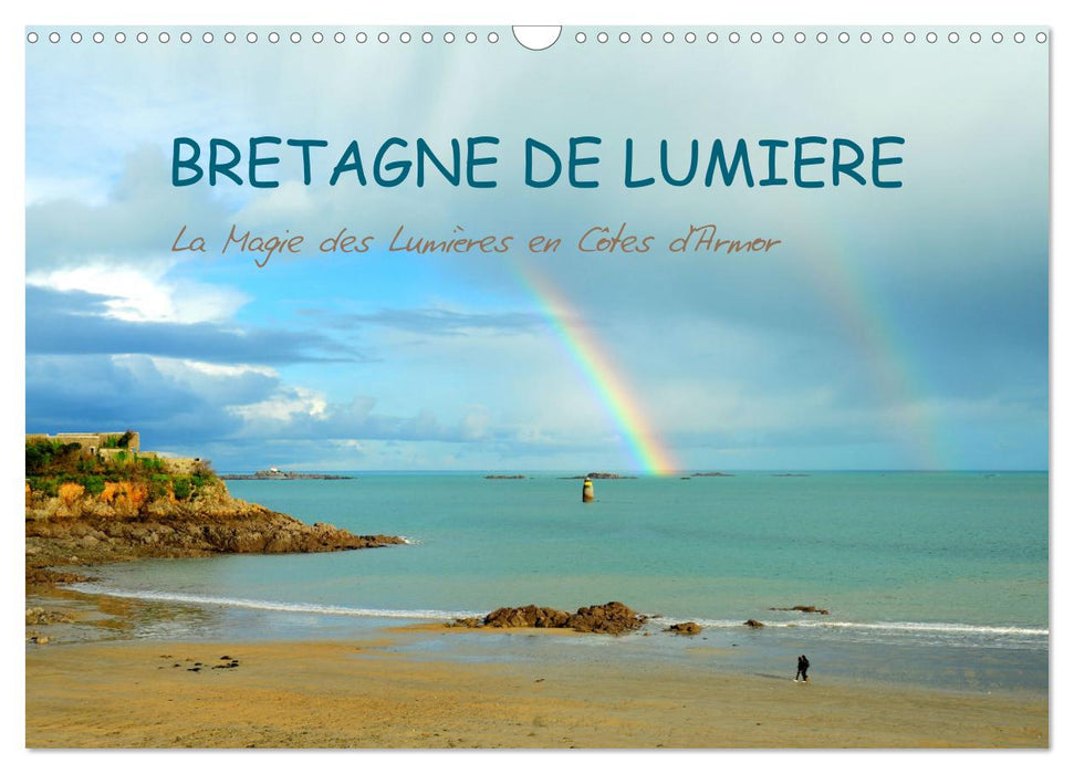 Bretagne de lumière (CALVENDO Calendrier mensuel 2025)